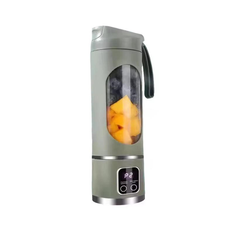 Blender Juicer Portable Electric Juicer 450Ml 8 Blades Travel Juicer Machine Chargeable Shakes Smoothie Blenders Fresh Juice Cup